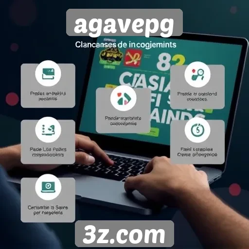 Análise das funcionalidades do site agavepg